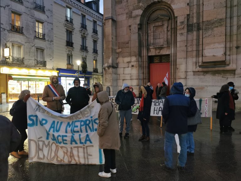 rassemblement mala logement